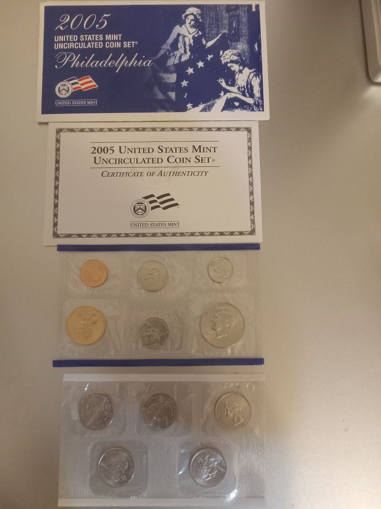 2005 United States Coin Set Mint Uncirculated Philadelphia 