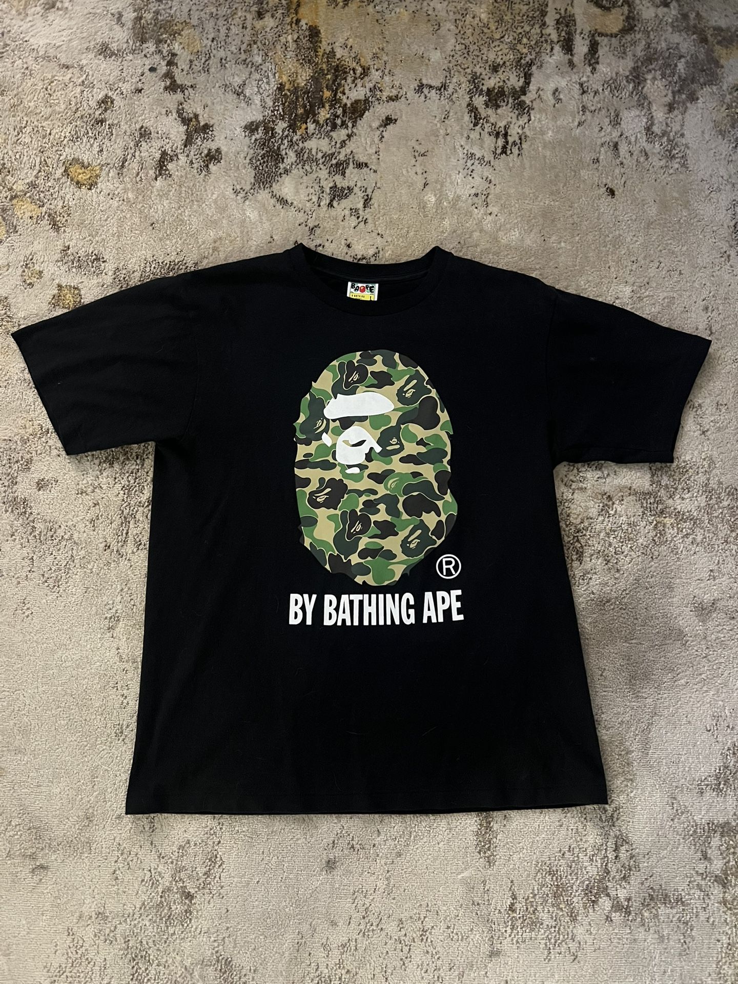 Bape Tee Camo Big Ape Head