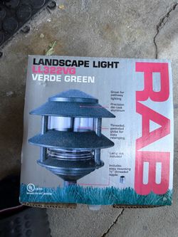 Rab Lighting LL322VG - 3-Tier 75W Landscape Lighting - 1,220 Lumens 120V - Verde Green Finish