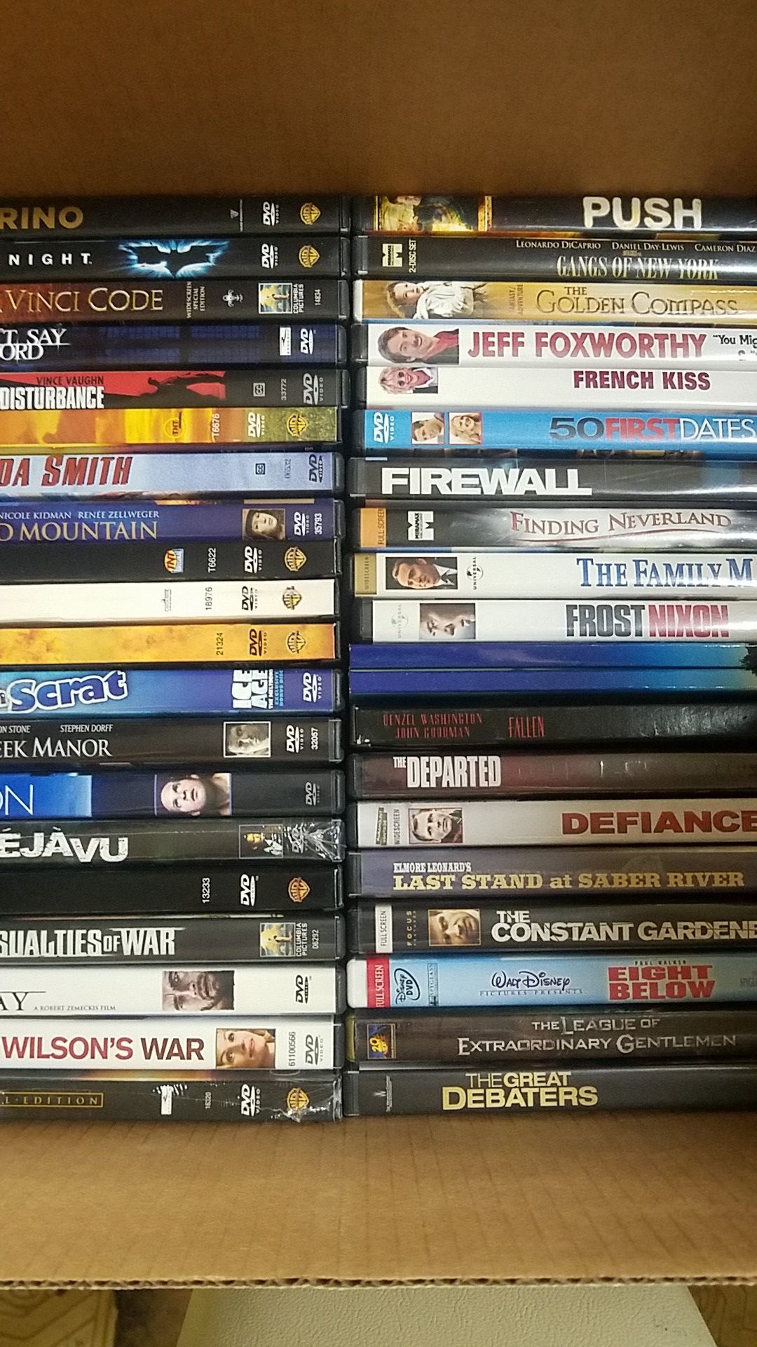 DVD movies
