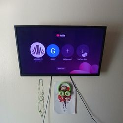 Flat Sceen With Wall Mount