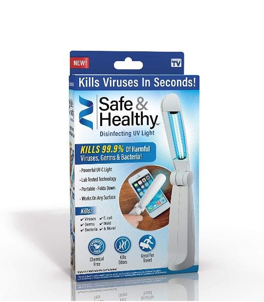 Ontel Safe & Healthy UV-C Sanitizing Light