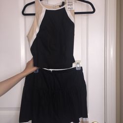 Bebe 2 Pieces Set Top And Skirt