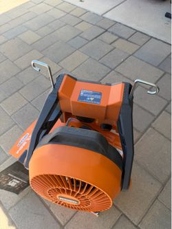 RIDGID Cordless Fan 18V (Tool Only) | Buy It, Get FREE 12ft Ratchet Tie Down 4-Pack