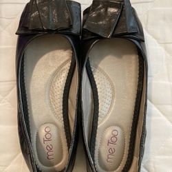 Me too 6.5 Black Flats