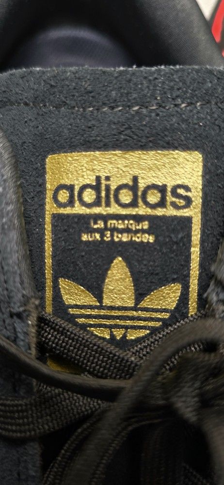 Adidas Superstar ADV x Felipe Gustavo Black Scarlet JR7831 Men's Size 10.5  NEW - www.greenwatershopping.com