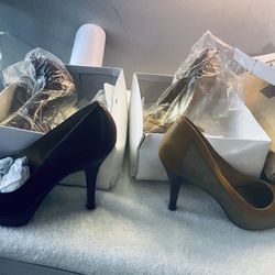 👠 High Heels(2 Pairs)(2 Suitcases) 1 Lg 1 Med)