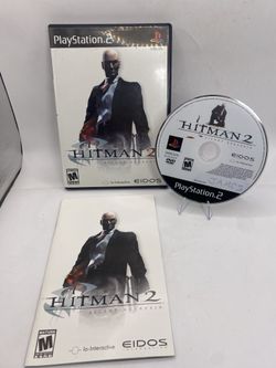 Hitman 2: Silent Assassin (PlayStation 2 PS2) Black Label CIB COMPLETE & TESTED
