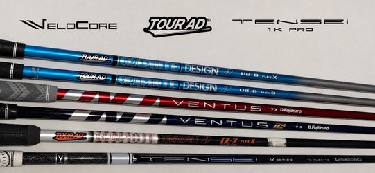 Velocore TOUR AD graphite design Tensei 1k PRO White fairway shafts