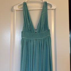 Teal Maxi Dress 