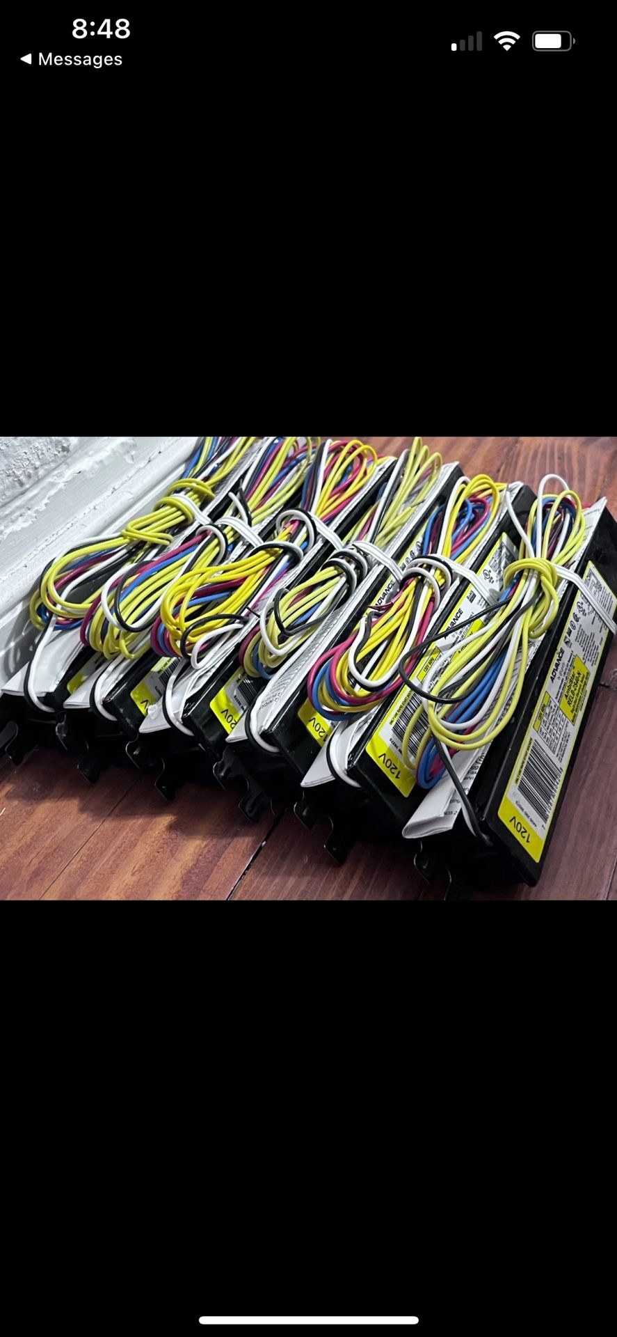 6-Pk Philips Advance 40W RELB-2S40N, 120/277V Rapid Start Electronic Ballast