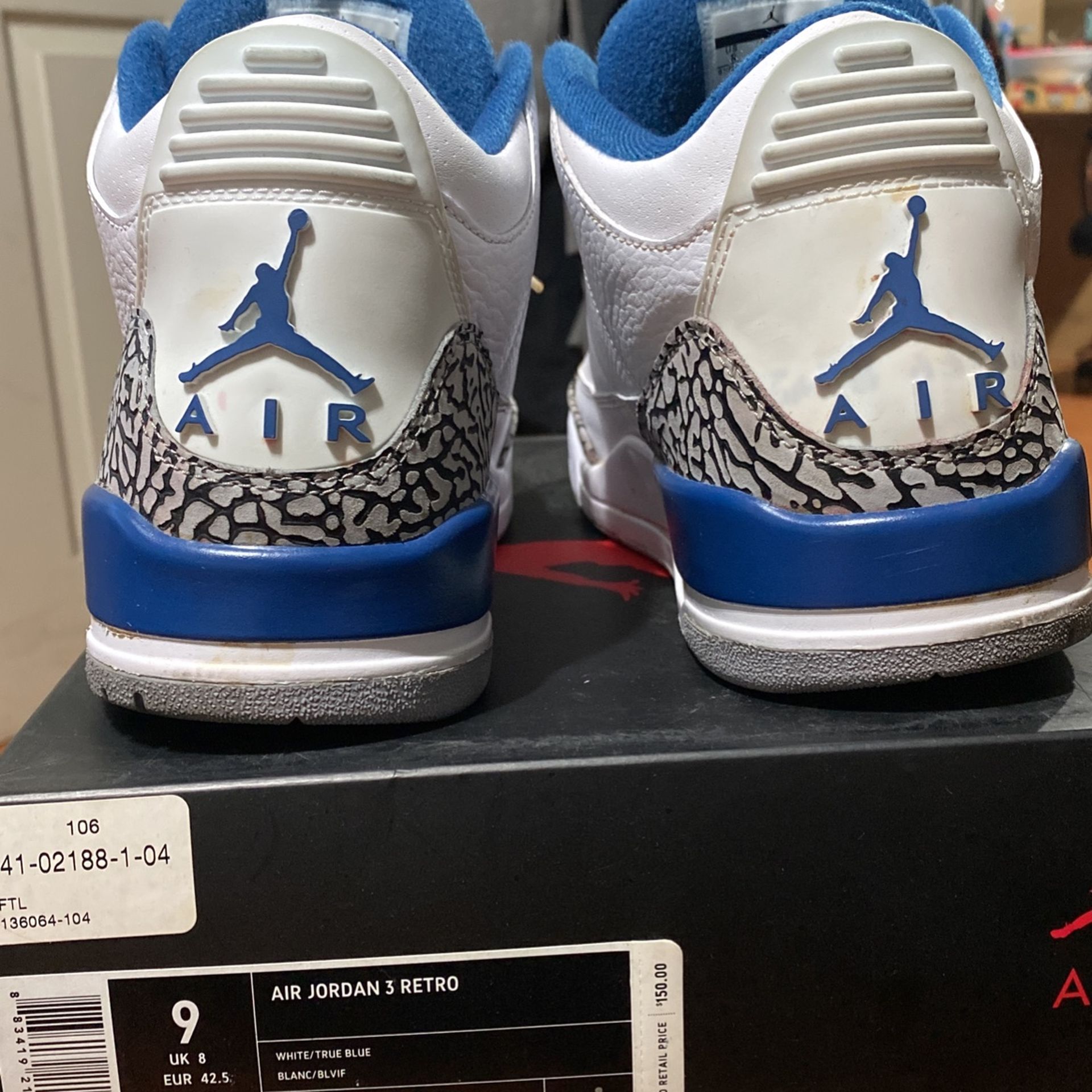 Air Jordan 3 Retro “True Blue”