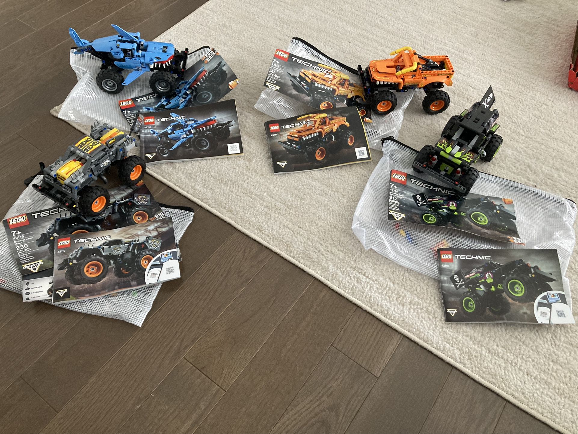 Monster Jam Lego Set
