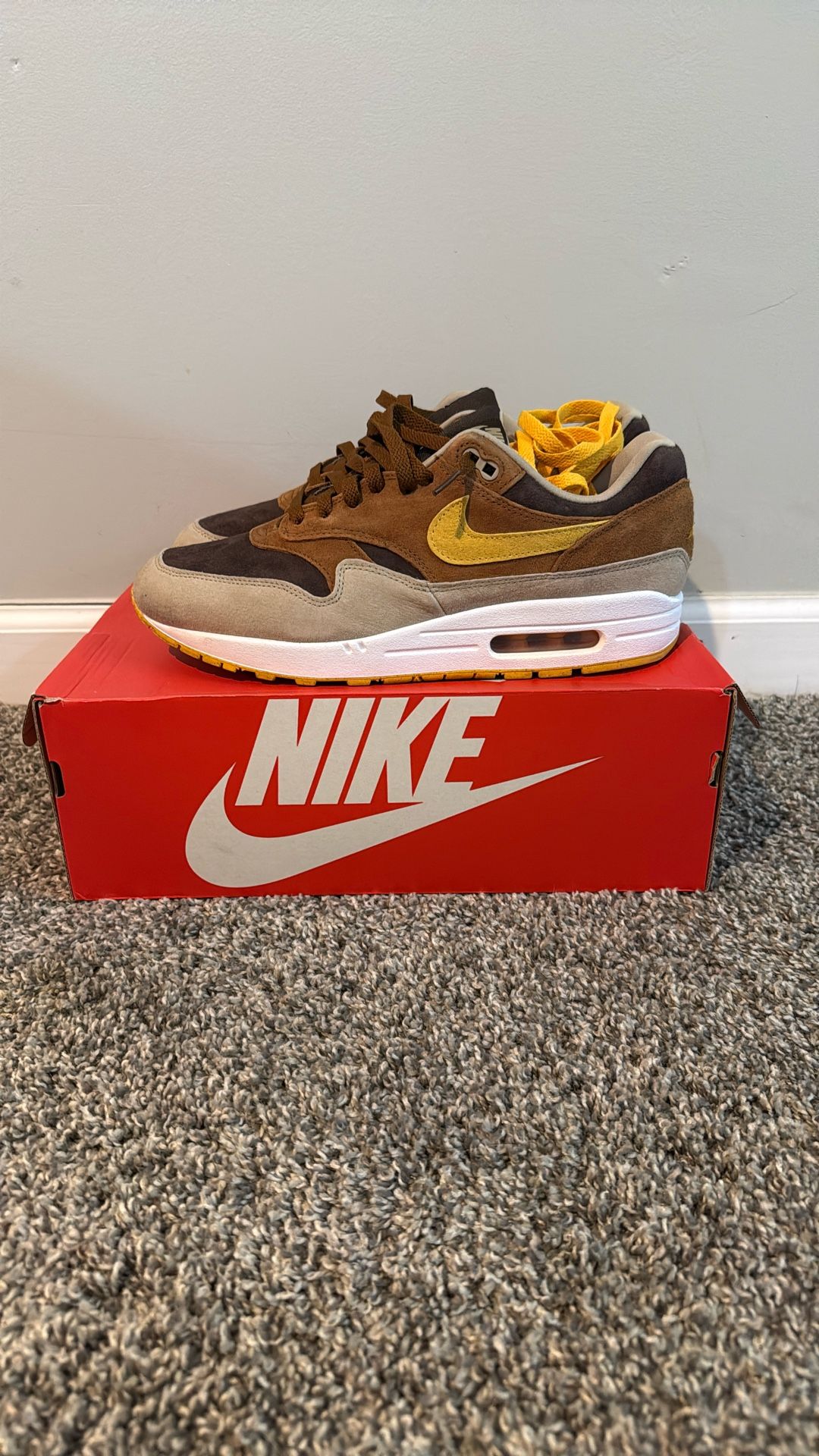 Air Max 1 Pecan Duck Size 10.5 🦆