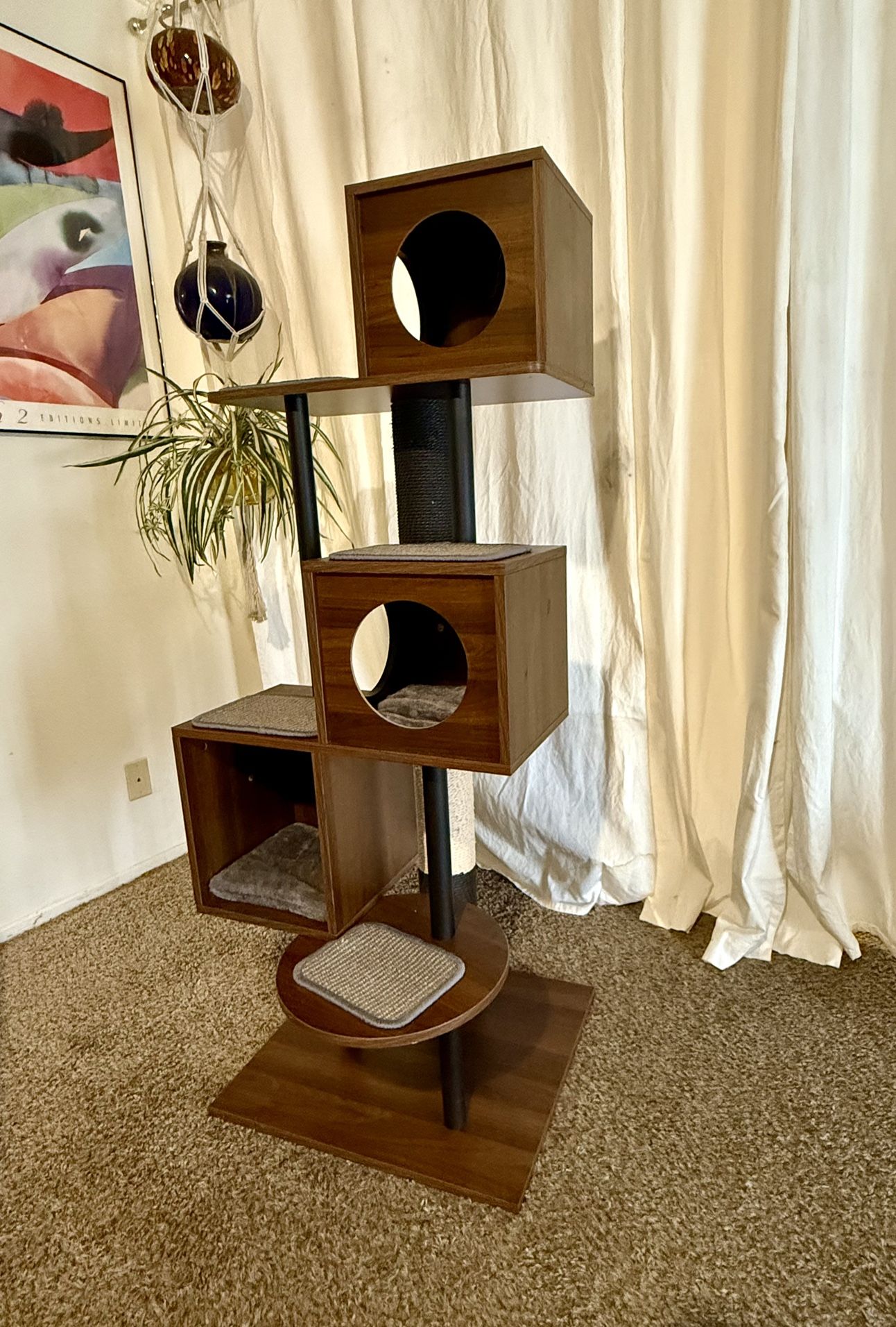 Modern CAT TOWER  60”