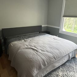 Grey Queen Bed frame