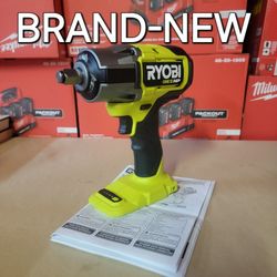 RYOBI
ONE+ HP 18V Brushless Cordless 4-Mode 1/2 in. Impact Wrench (Tool Only)
