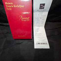 Maison Francis Kurkdjian Baccarat Rouge 540 Extrait de Parfum New Sealed