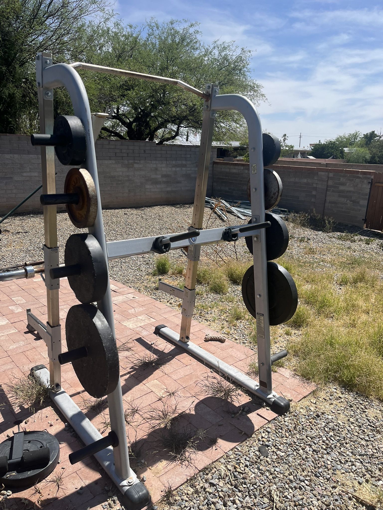 Olympic Power Rack w/ Weights