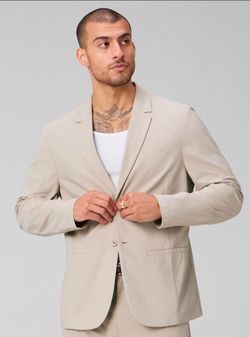 Men's blazer size small beige/khaki