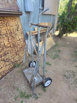 Tank cart for torches