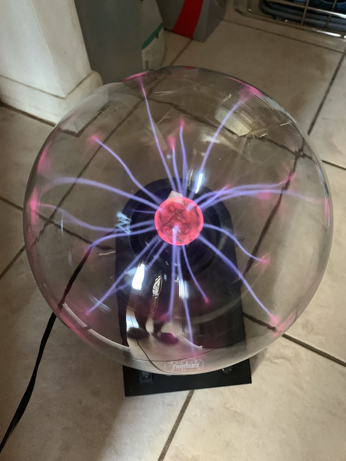 Static Globe Lamp - Vintage 1986 Fantasia