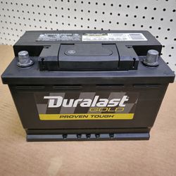100% Healthy Car Battery Group Size 48/H6 (2023)- $60 With Core Exchange/ Bateria Para Carro Tamaño 48/H6 (2023)