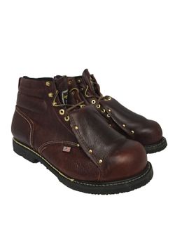 Carolina Men's Int Lo 508 6" Steel Toe w/Metatarsal Guard Work Boot Brown 15 2E