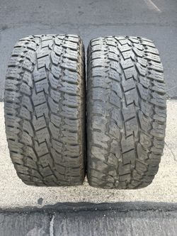 (2) 325/60R20 Toyo All Terrain 