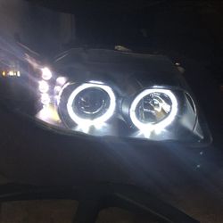 Ford  Mustang Angel Eye Halo Projector Headlights