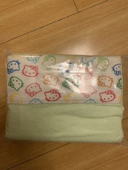 Hello Kitty like design 2 standard pillow cases - Handmade 