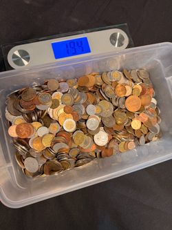 Foreign coins