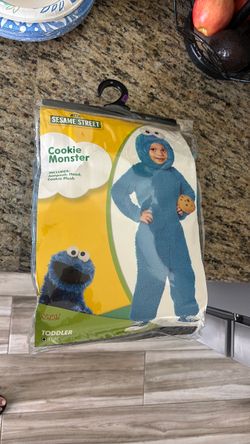 Toddler Cookie Monster costume