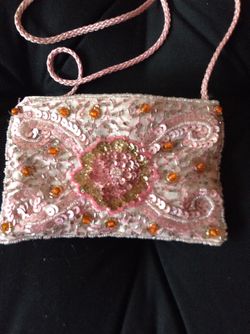 Small beaded purse