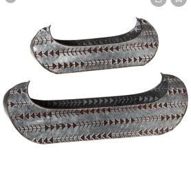 2 pc canoe arrow set for home decor