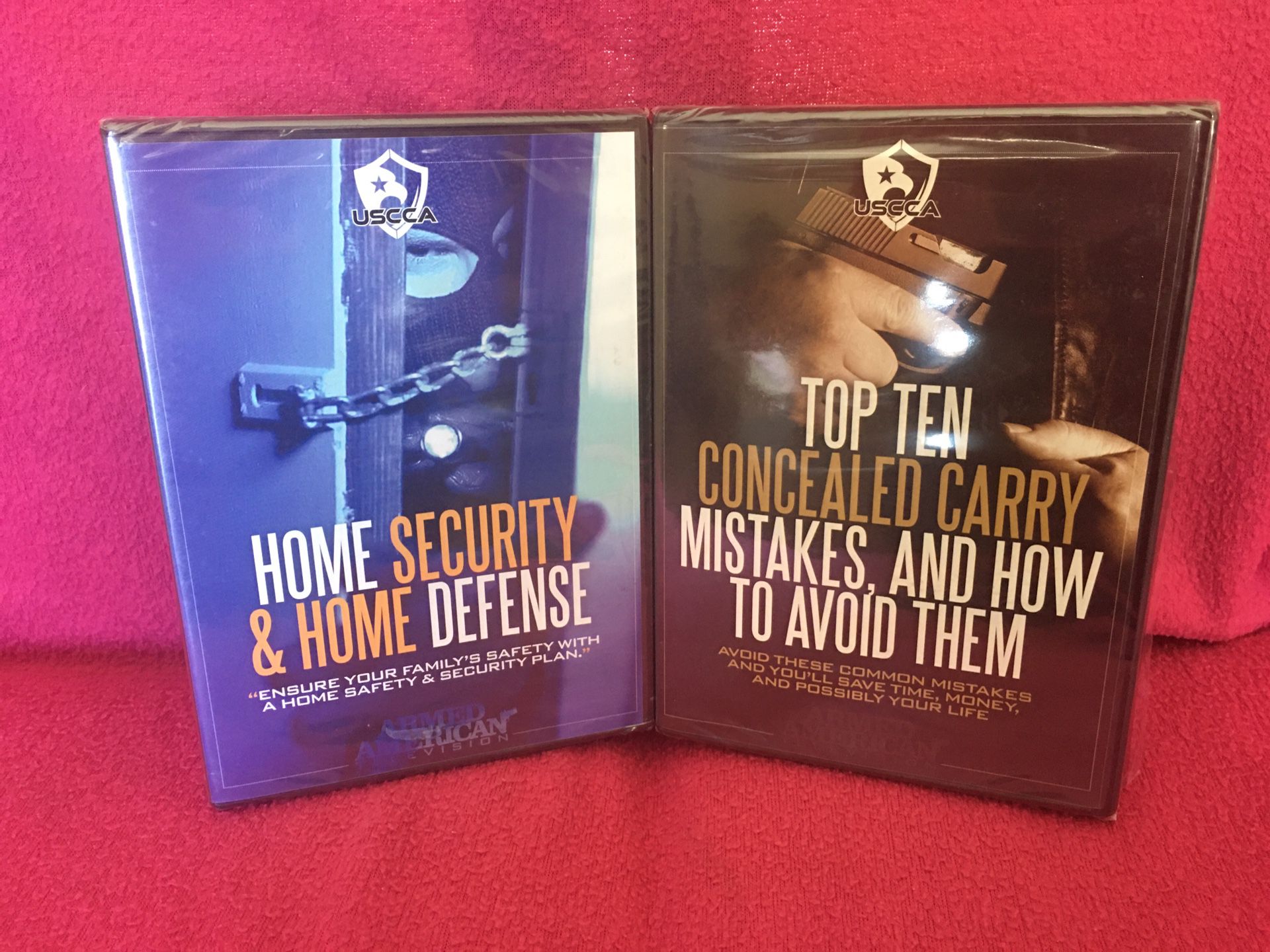 Handgun Safety Security DVD’s BRAND NEW IN PACKAGE