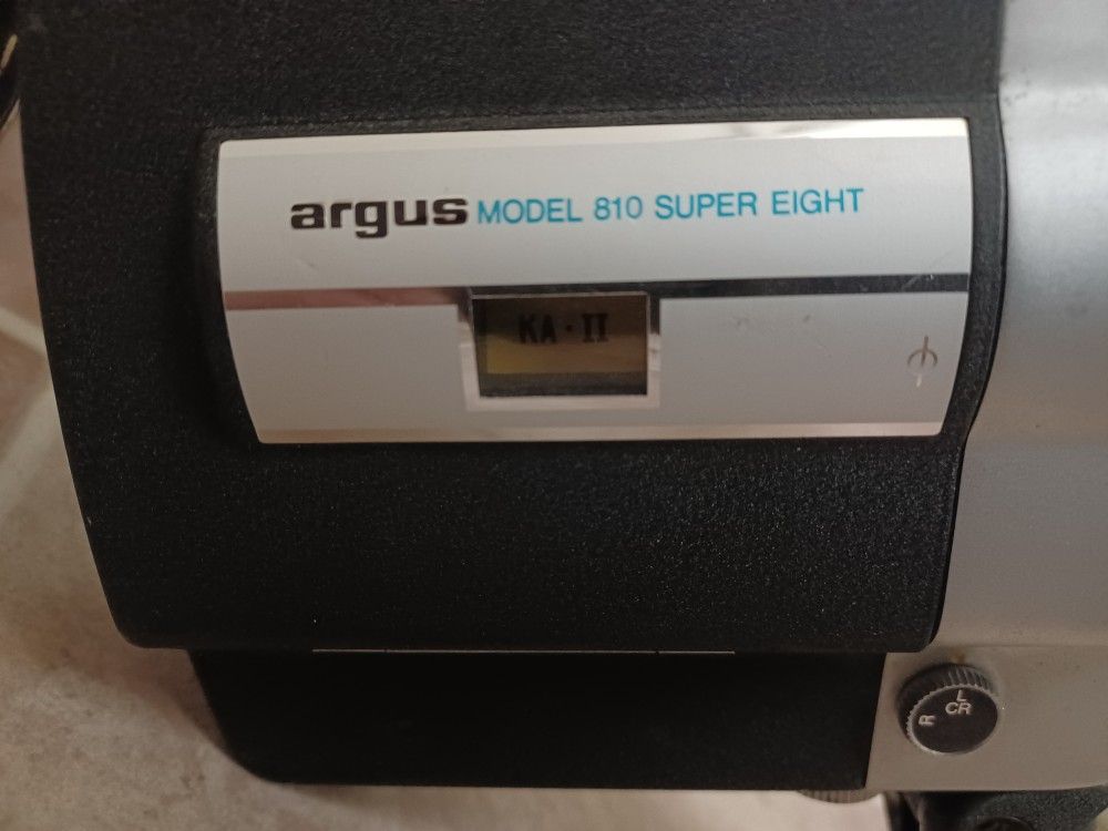 argus model 810 super eight