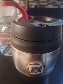 Raiders travel mug