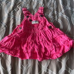 Baby Girl Overall Dress Size 9months 