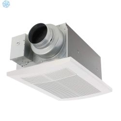 Panasonic Whisper Cozy DC 80/110 CFM Pick-A-Flow Ceiling Bathroom Exhaust Fan/Heater with Flex-Z-Fas