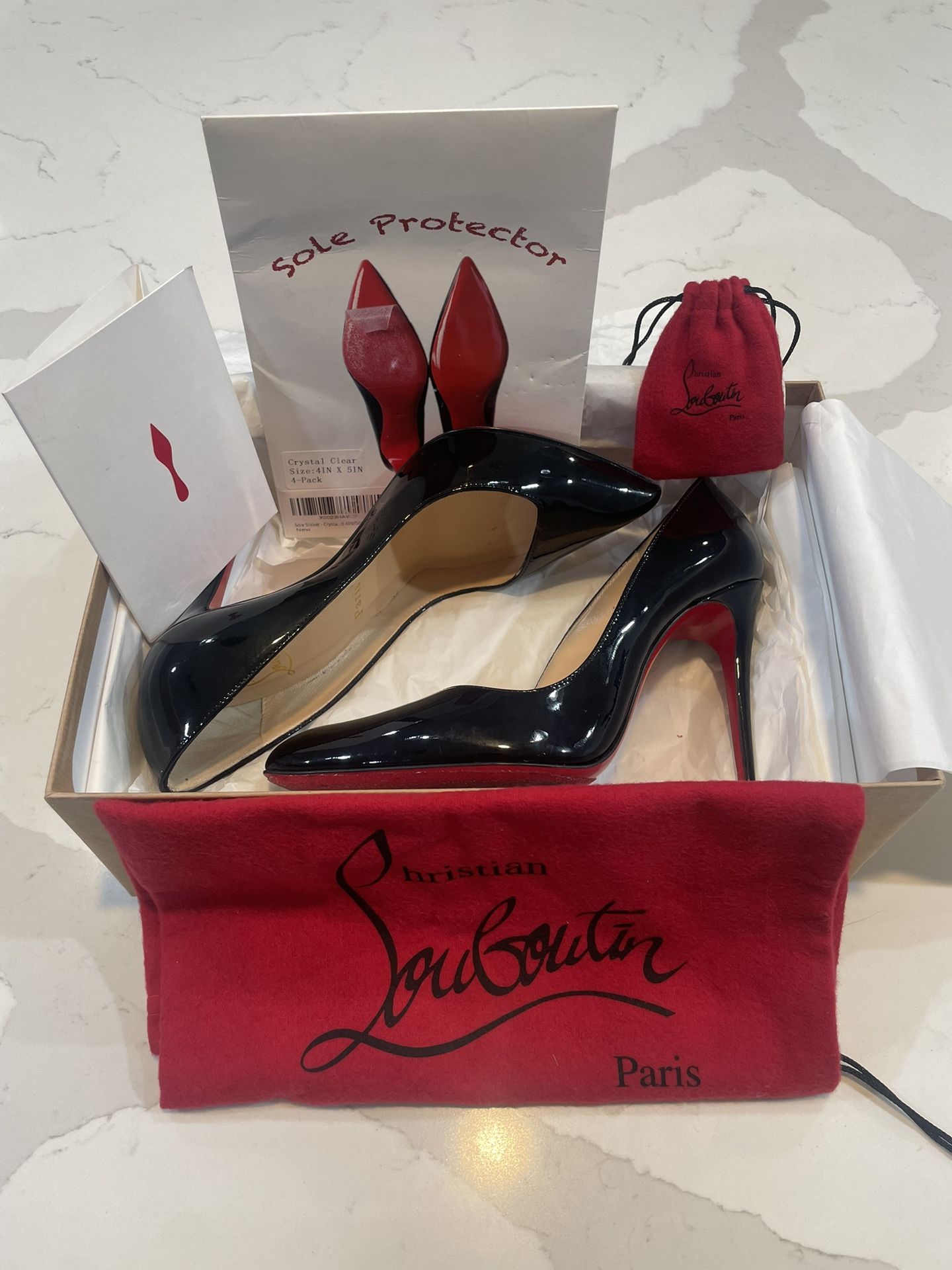 Christian louboutin red bottoms heels