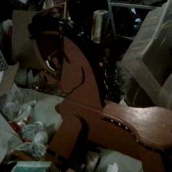 Antique Wooden Horse 
