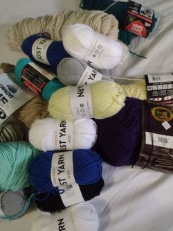 Bags of yarn
