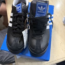 New Adidas Samoa 91/2 Black & White 