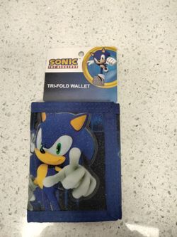 Sonic The Hedgehog Wallet (Still With Tag)