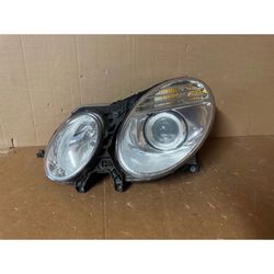 2007-2009 Mercedes Benz E Class E350 E550 Headlight left Driver Side Halogen 