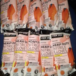  Nitrile Gloves Lot Of 10x