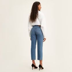 New With Tags LEVIS WEDGIE STRAIGHT FIT WOMEN'S JEANS