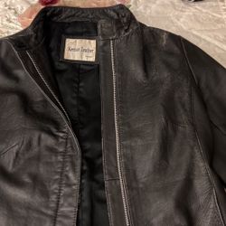Black Keenan Leather Jacket