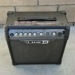 Line 6 Custom Design 15 Watts  4 Ohms Guitar Amplifier 12" Speaker Pre-owned, Tested  Good Condition, Please Read The Description. 